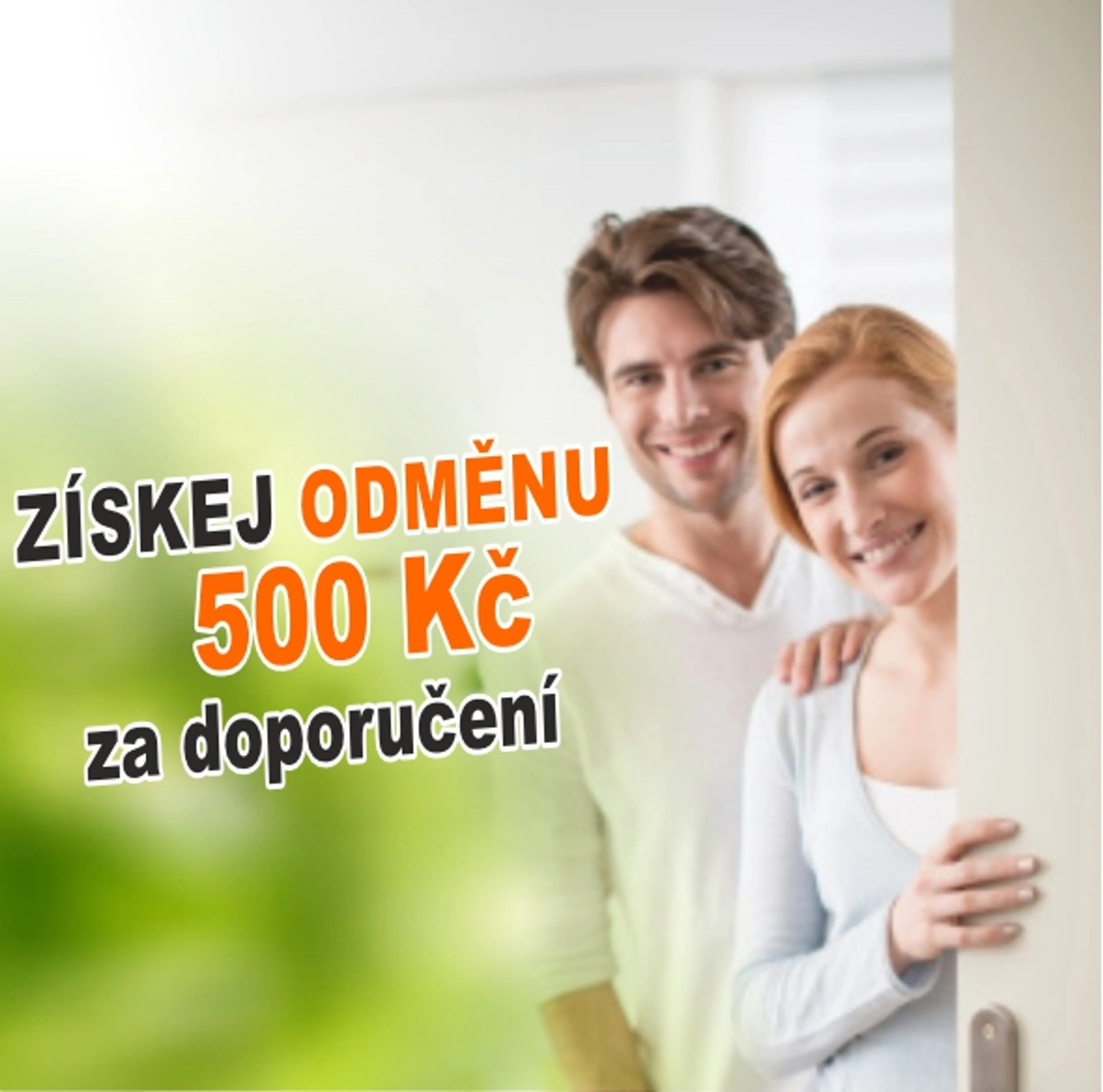 Odměna 500 Kč